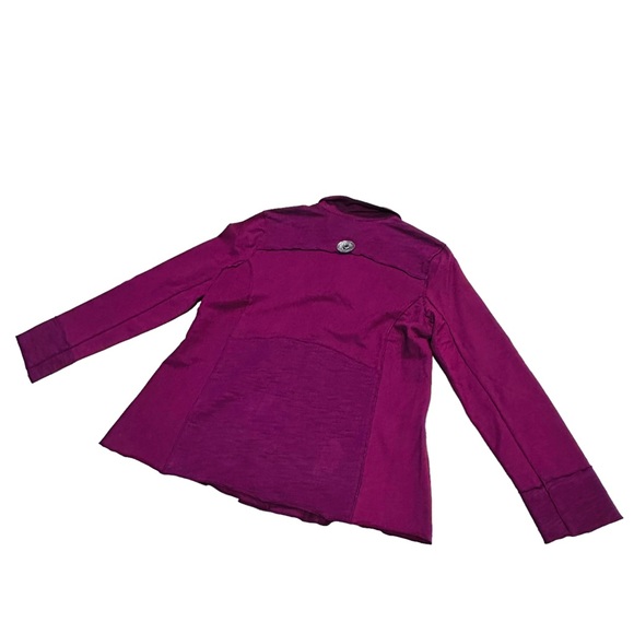 Neon Buddha Purple Merrit Patchwork Jacket - Size Large - Picture 8 of 10